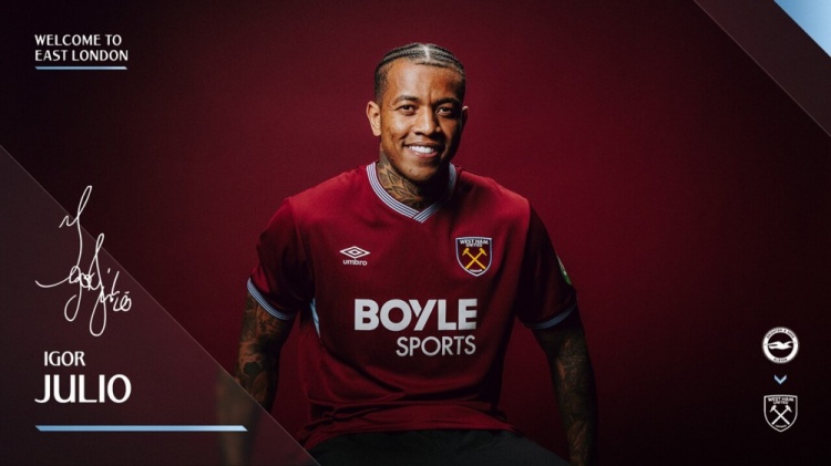 天天盈球下载-记者：帕尔梅拉斯有意布莱顿后卫伊戈尔，球员目前被外租至西汉姆